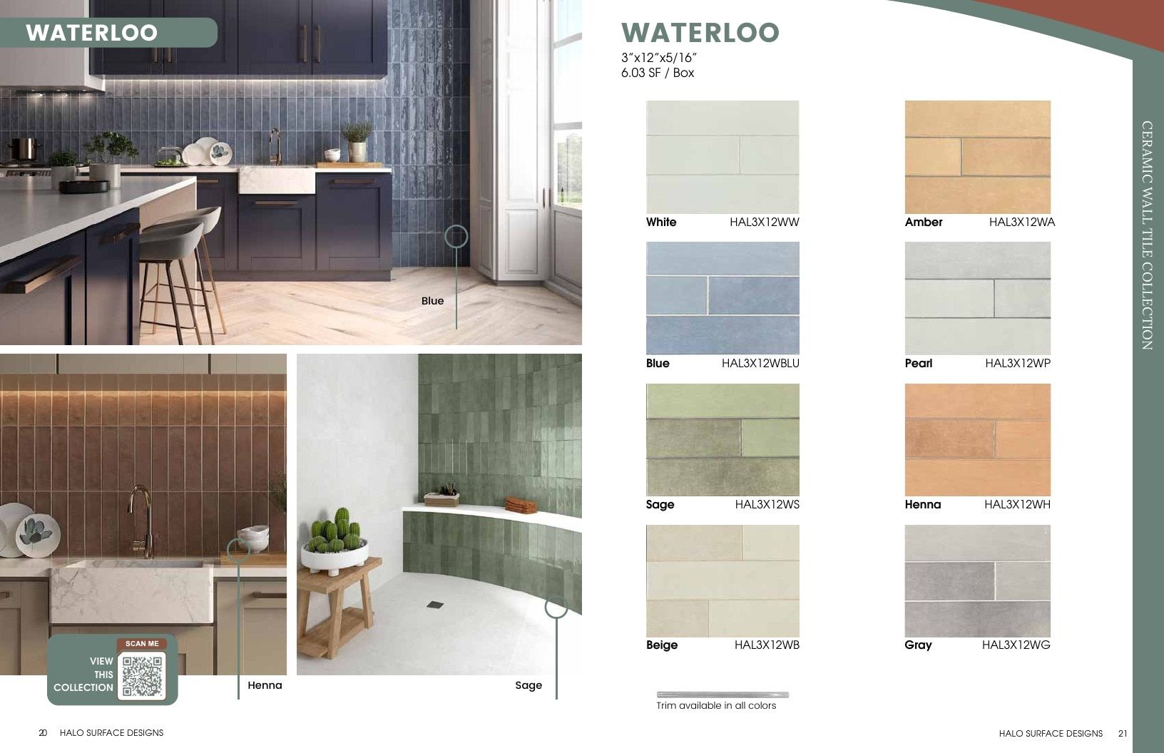 HALO Surface Designs Surface Designs Catalog Weekly Ad January 1 - December 31, 2026