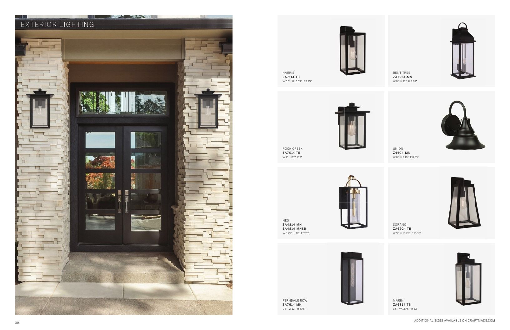 Craftmade Residential Lighting Catalog Weekly Ad January 1 - December 31, 2026