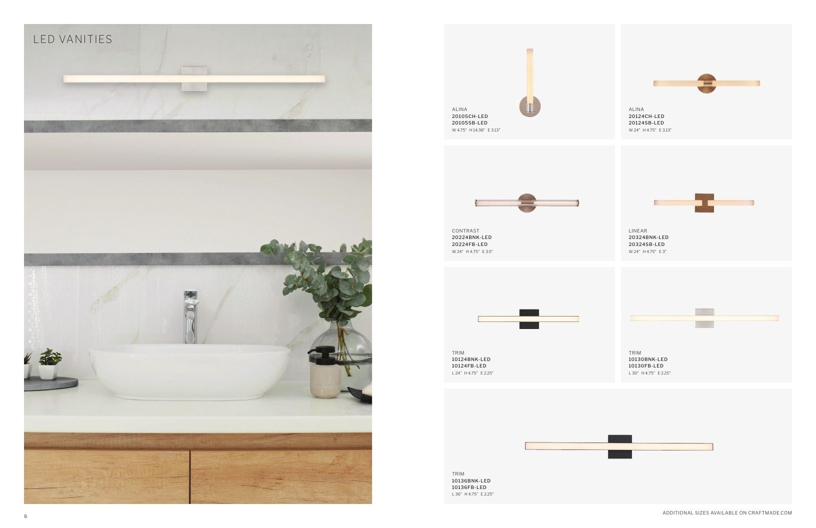 Craftmade Residential Lighting Catalog Weekly Ad January 1 - December 31, 2026