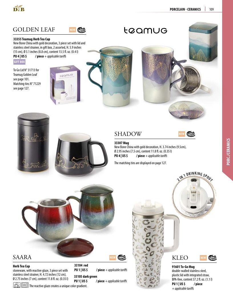 Dethlefsen & Balk Tea and Coffee Accessories Catalog Weekly Ad January 1, 2026 - December 31, 2027