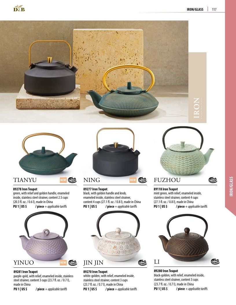 Dethlefsen & Balk Tea and Coffee Accessories Catalog Weekly Ad January 1, 2026 - December 31, 2027