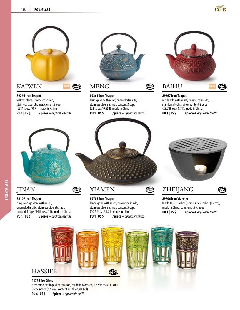 Dethlefsen & Balk Tea and Coffee Accessories Catalog Weekly Ad January 1, 2026 - December 31, 2027