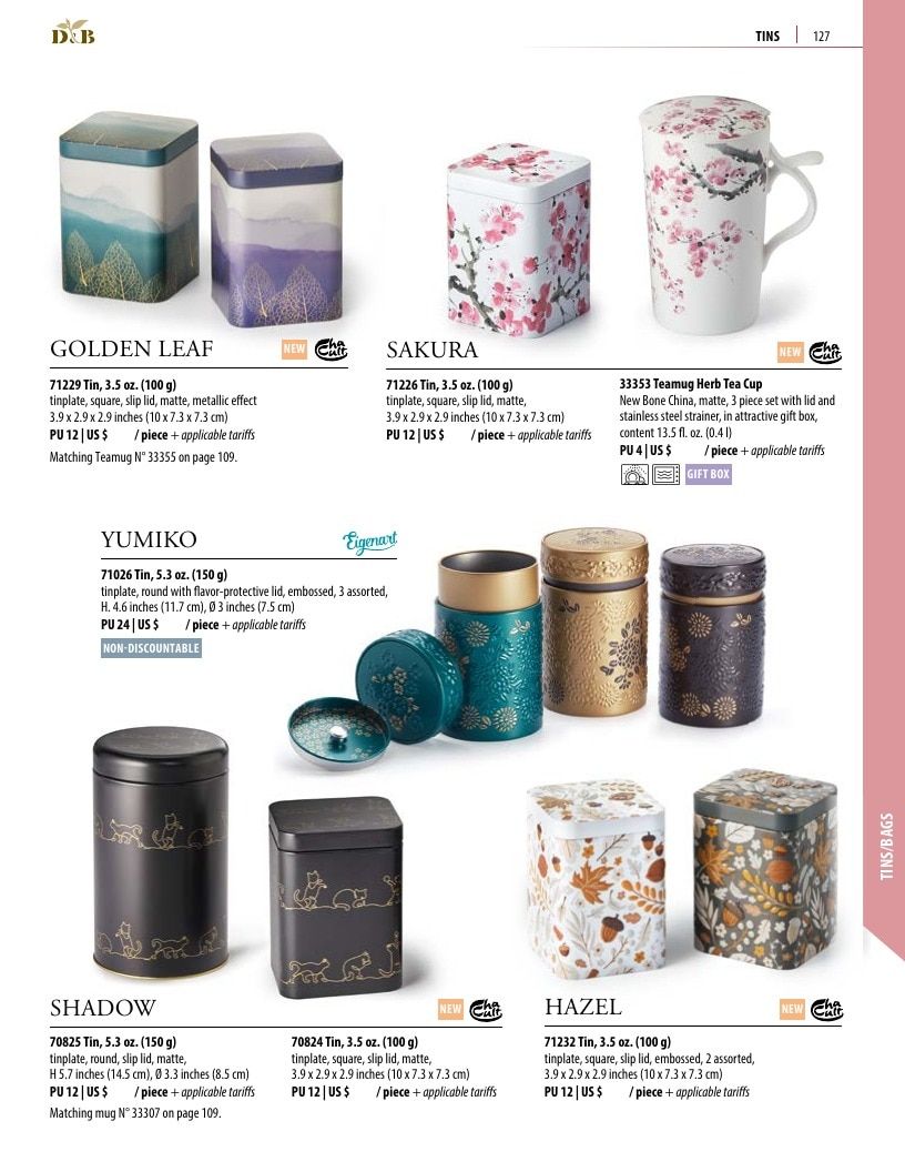 Dethlefsen & Balk Tea and Coffee Accessories Catalog Weekly Ad January 1, 2026 - December 31, 2027