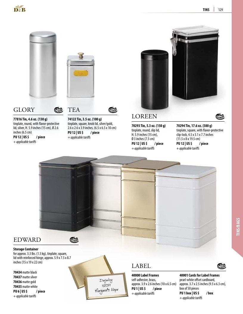 Dethlefsen & Balk Tea and Coffee Accessories Catalog Weekly Ad January 1, 2026 - December 31, 2027