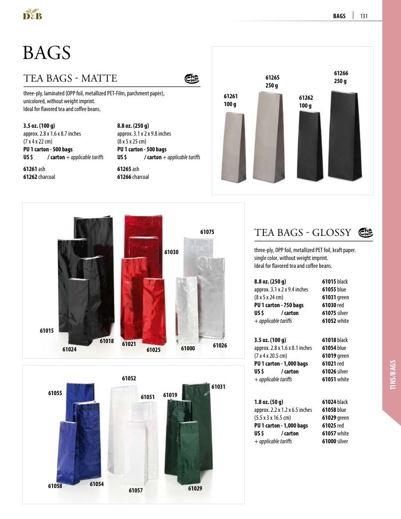 Dethlefsen & Balk Tea and Coffee Accessories Catalog Weekly Ad January 1, 2026 - December 31, 2027