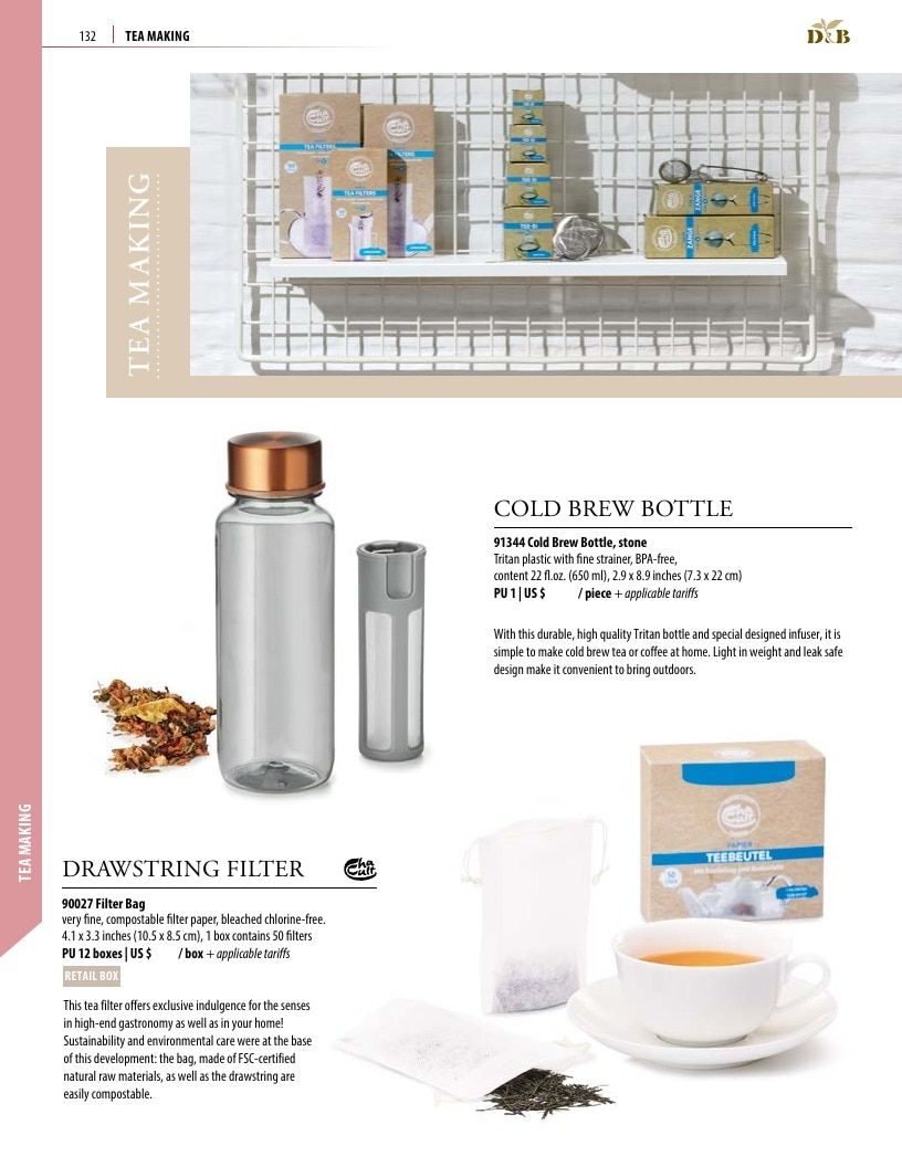 Dethlefsen & Balk Tea and Coffee Accessories Catalog Weekly Ad January 1, 2026 - December 31, 2027