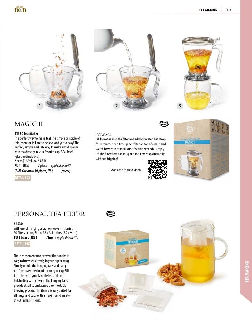 Dethlefsen & Balk Tea and Coffee Accessories Catalog Weekly Ad January 1, 2026 - December 31, 2027