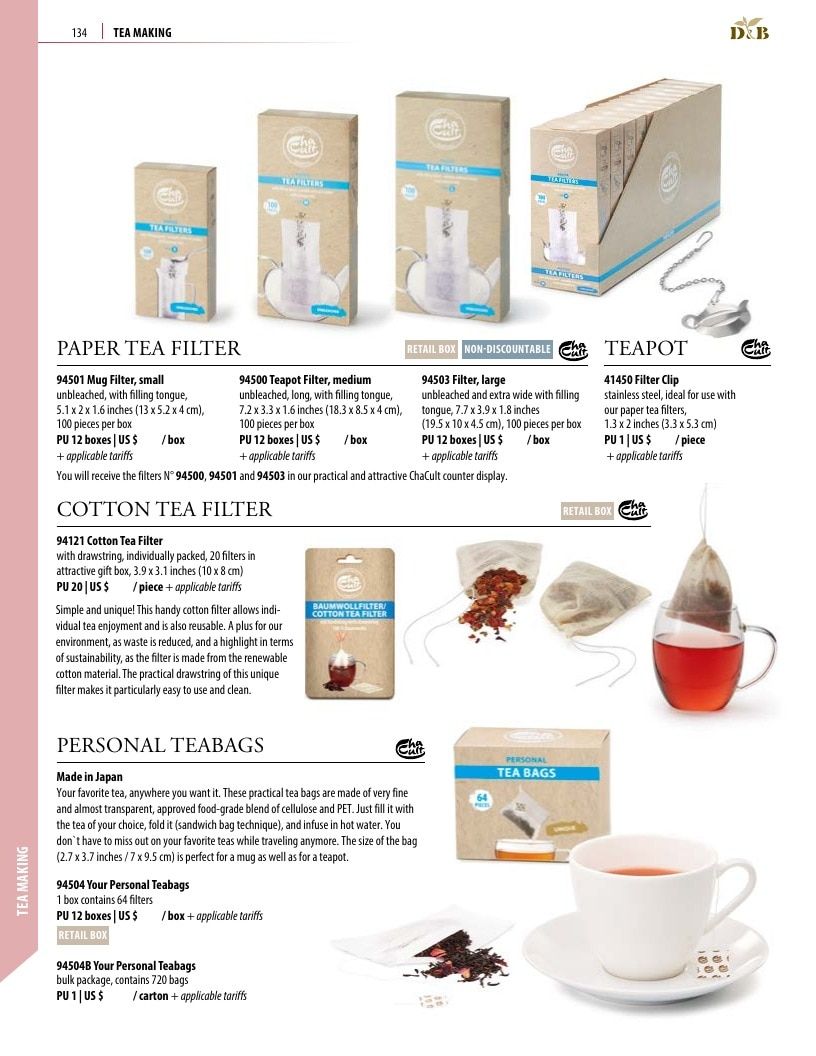 Dethlefsen & Balk Tea and Coffee Accessories Catalog Weekly Ad January 1, 2026 - December 31, 2027