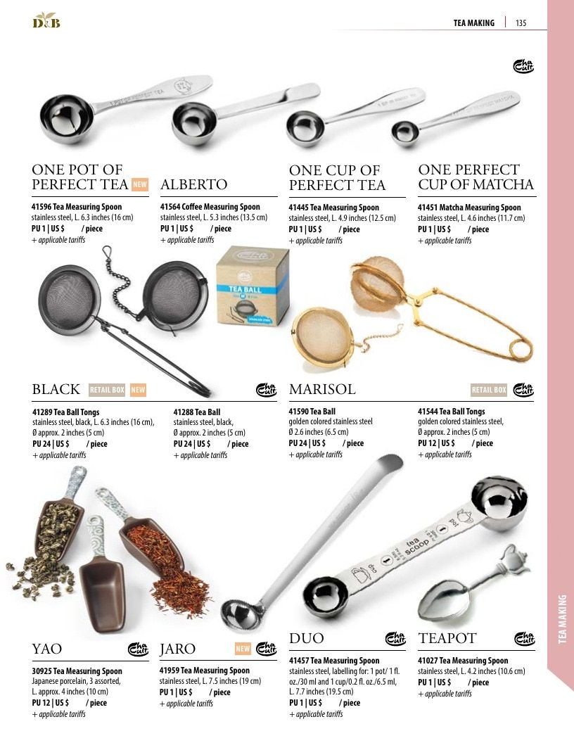 Dethlefsen & Balk Tea and Coffee Accessories Catalog Weekly Ad January 1, 2026 - December 31, 2027