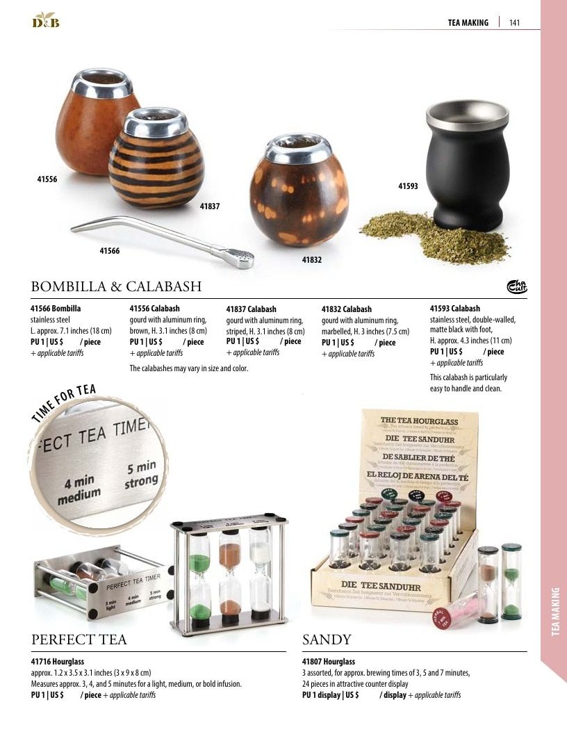 Dethlefsen & Balk Tea and Coffee Accessories Catalog Weekly Ad January 1, 2026 - December 31, 2027