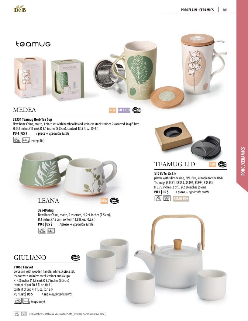 Dethlefsen & Balk Tea and Coffee Accessories Catalog Weekly Ad January 1, 2026 - December 31, 2027