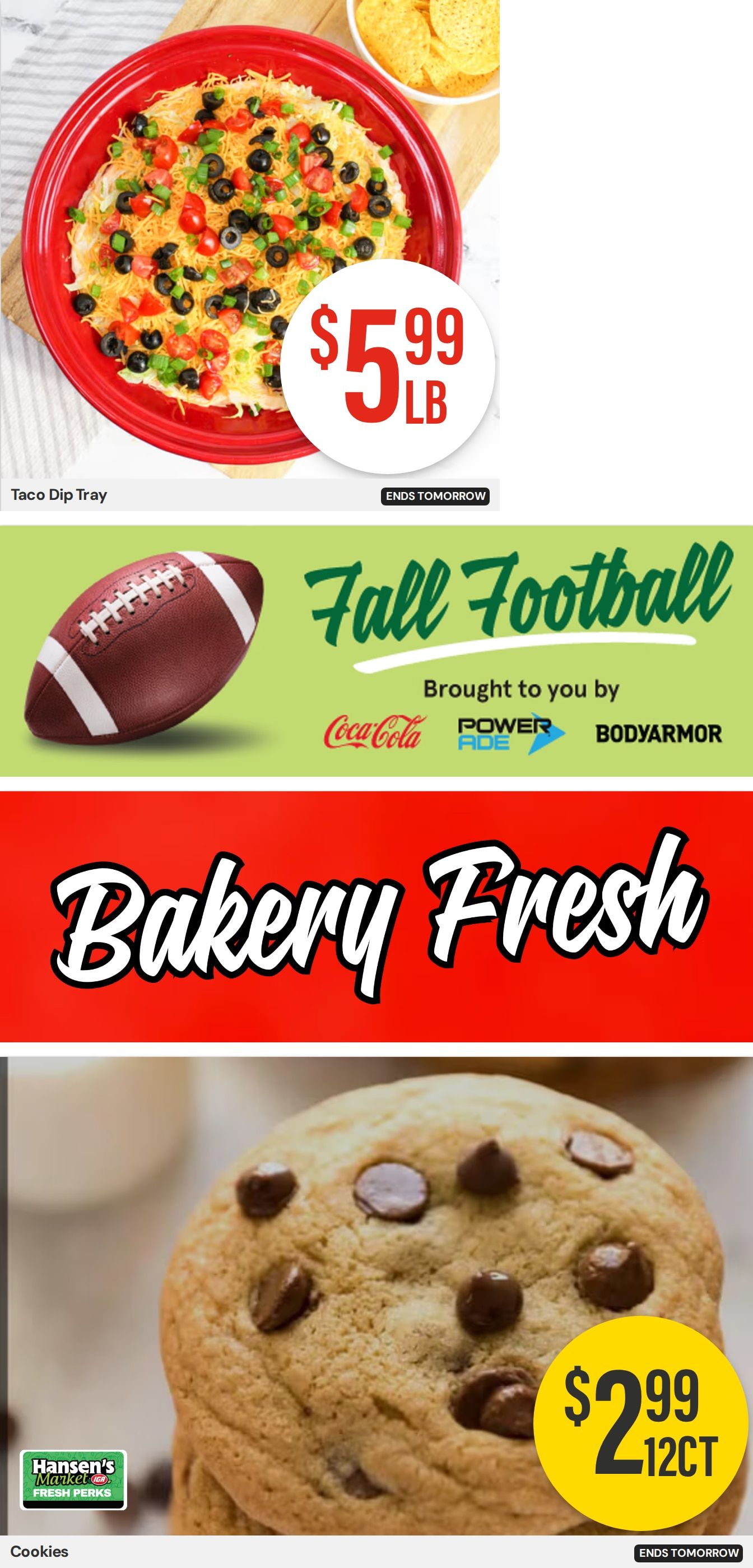 Hansen's IGA Wisconsin Weekly Ad August 31 - September 6, 2026