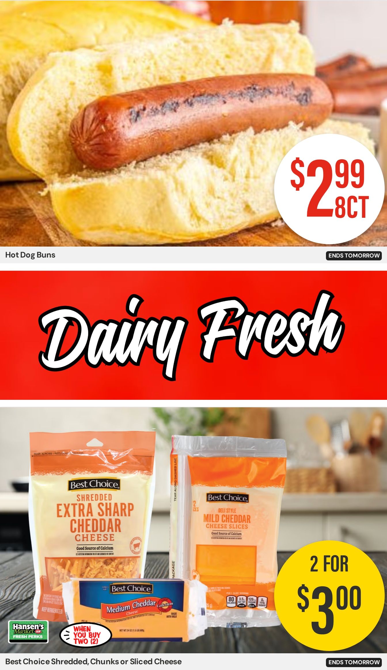 Hansen's IGA Wisconsin Weekly Ad August 31 - September 6, 2026