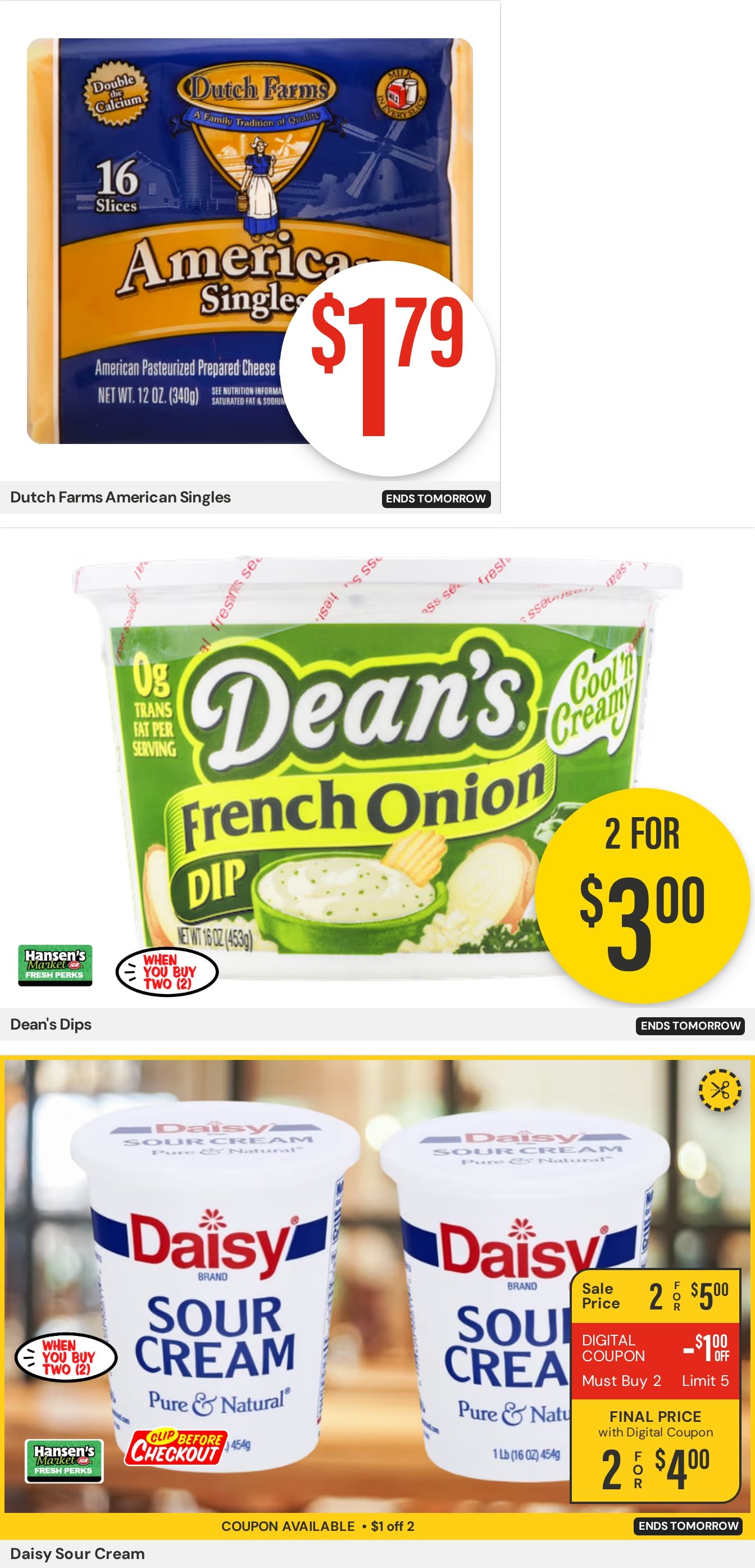 Hansen's IGA Wisconsin Weekly Ad August 31 - September 6, 2026