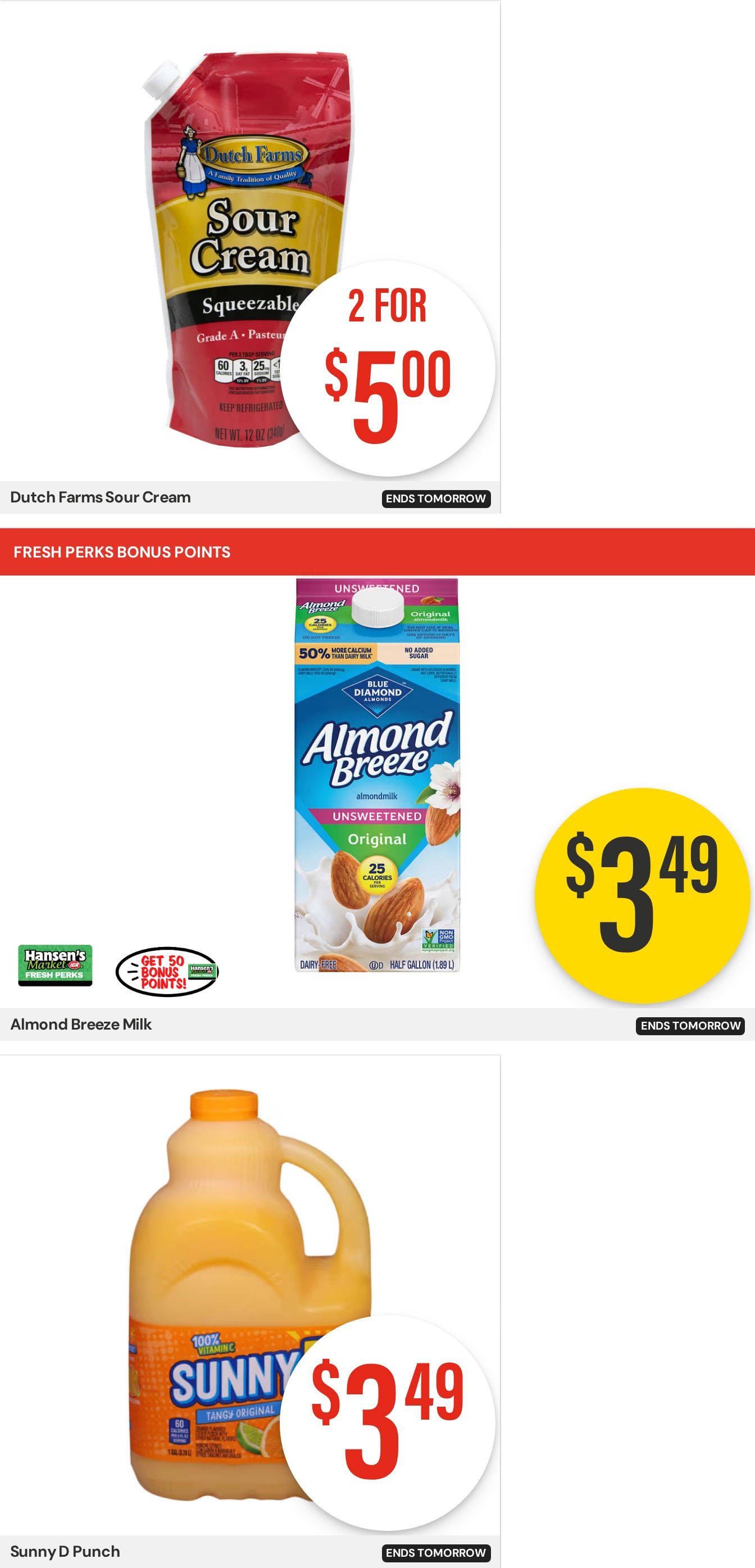 Hansen's IGA Wisconsin Weekly Ad August 31 - September 6, 2026
