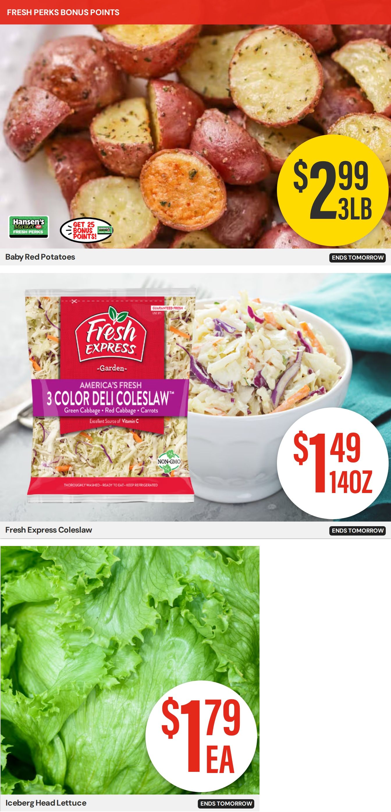 Hansen's IGA Wisconsin Weekly Ad August 31 - September 6, 2026
