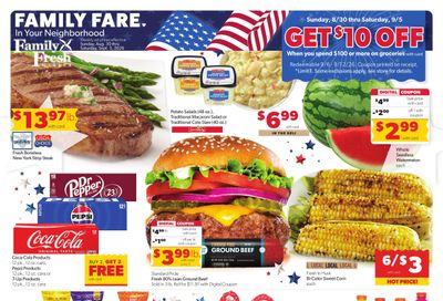 Family Fare (Afton Area, MN) Weekly Ad August 30 - September 5, 2026