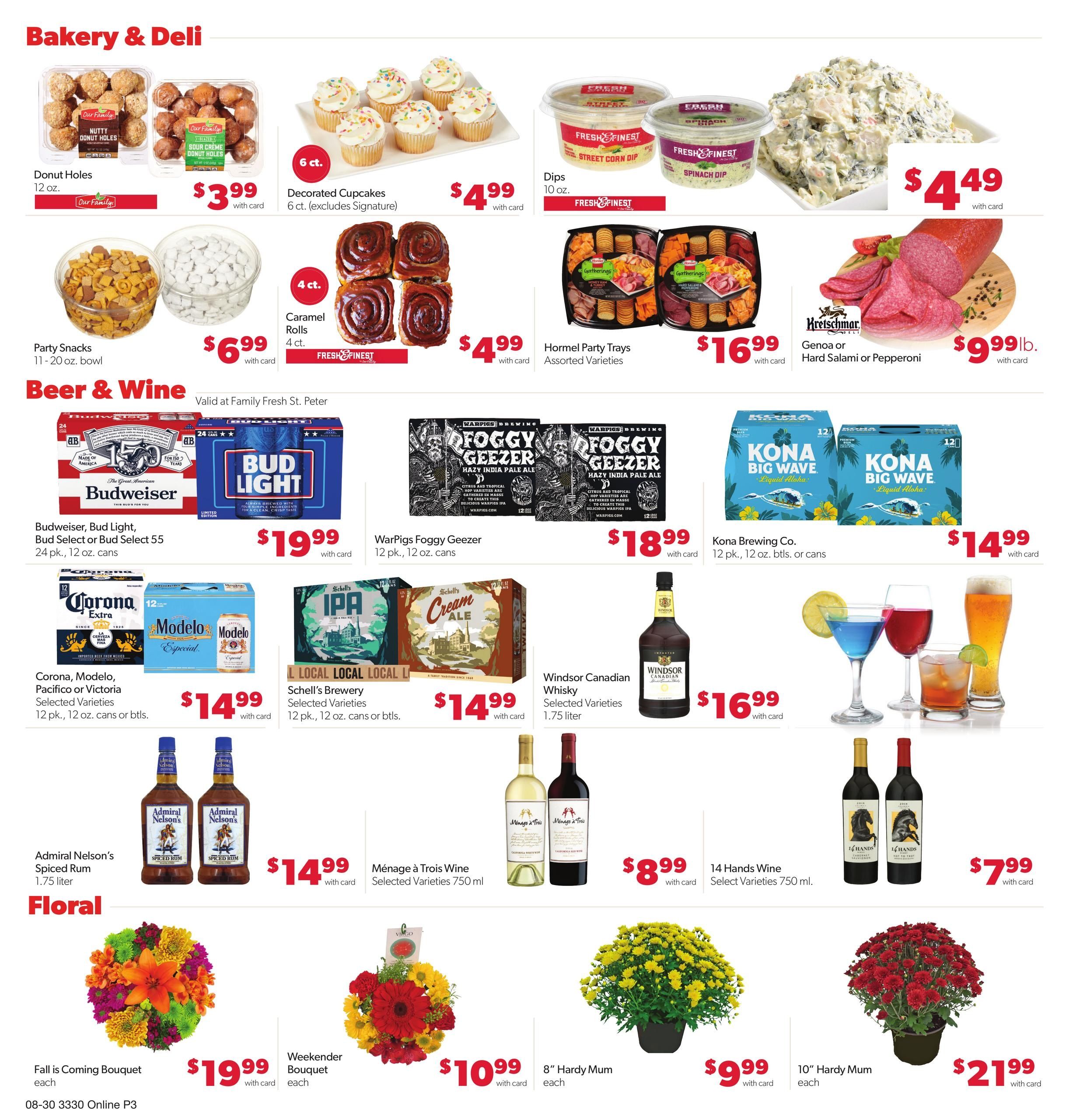 Family Fare (Afton Area, MN) Weekly Ad August 30 - September 5, 2026