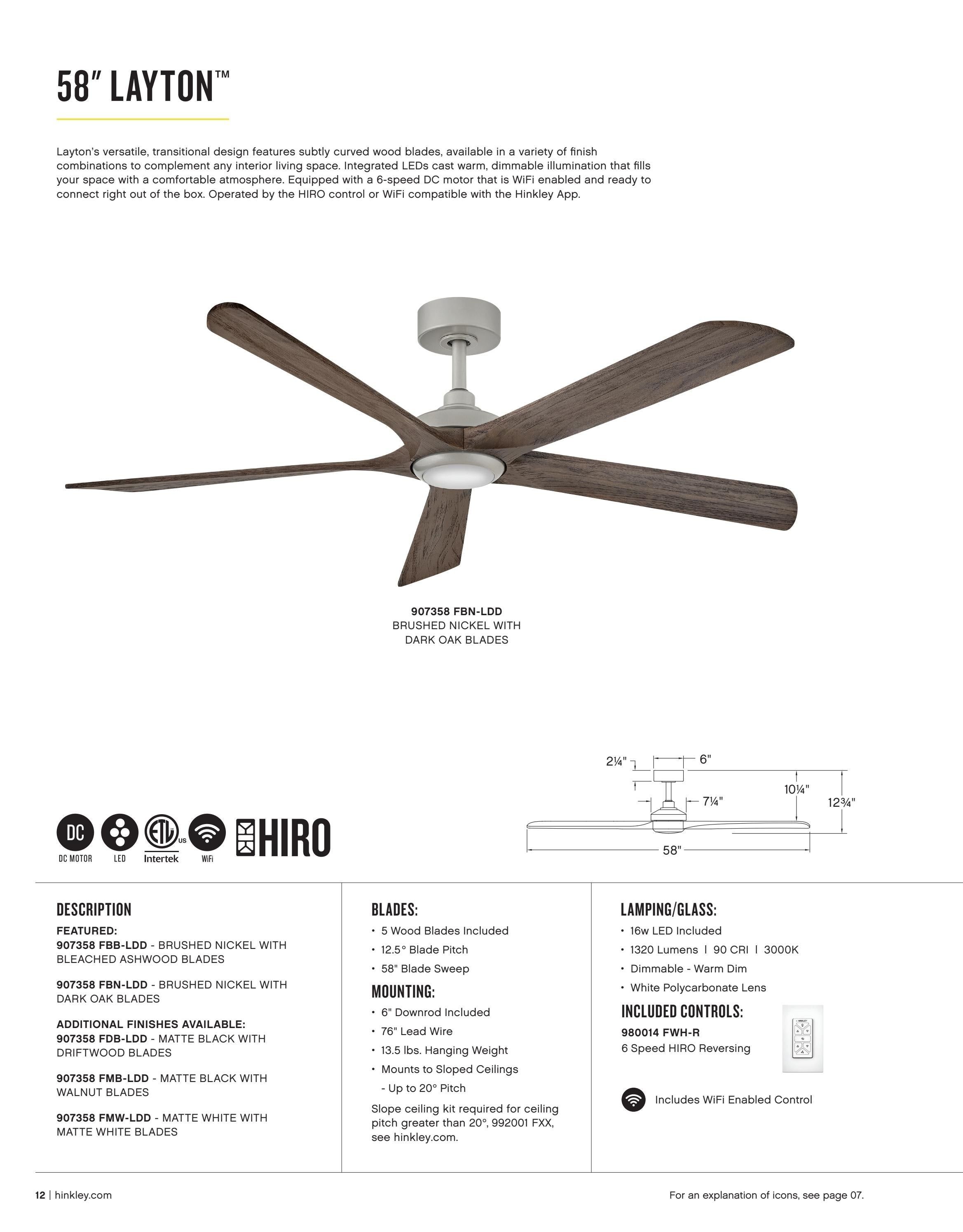 Hinkley Fan Catalog Weekly Ad January 1 - December 31, 2026