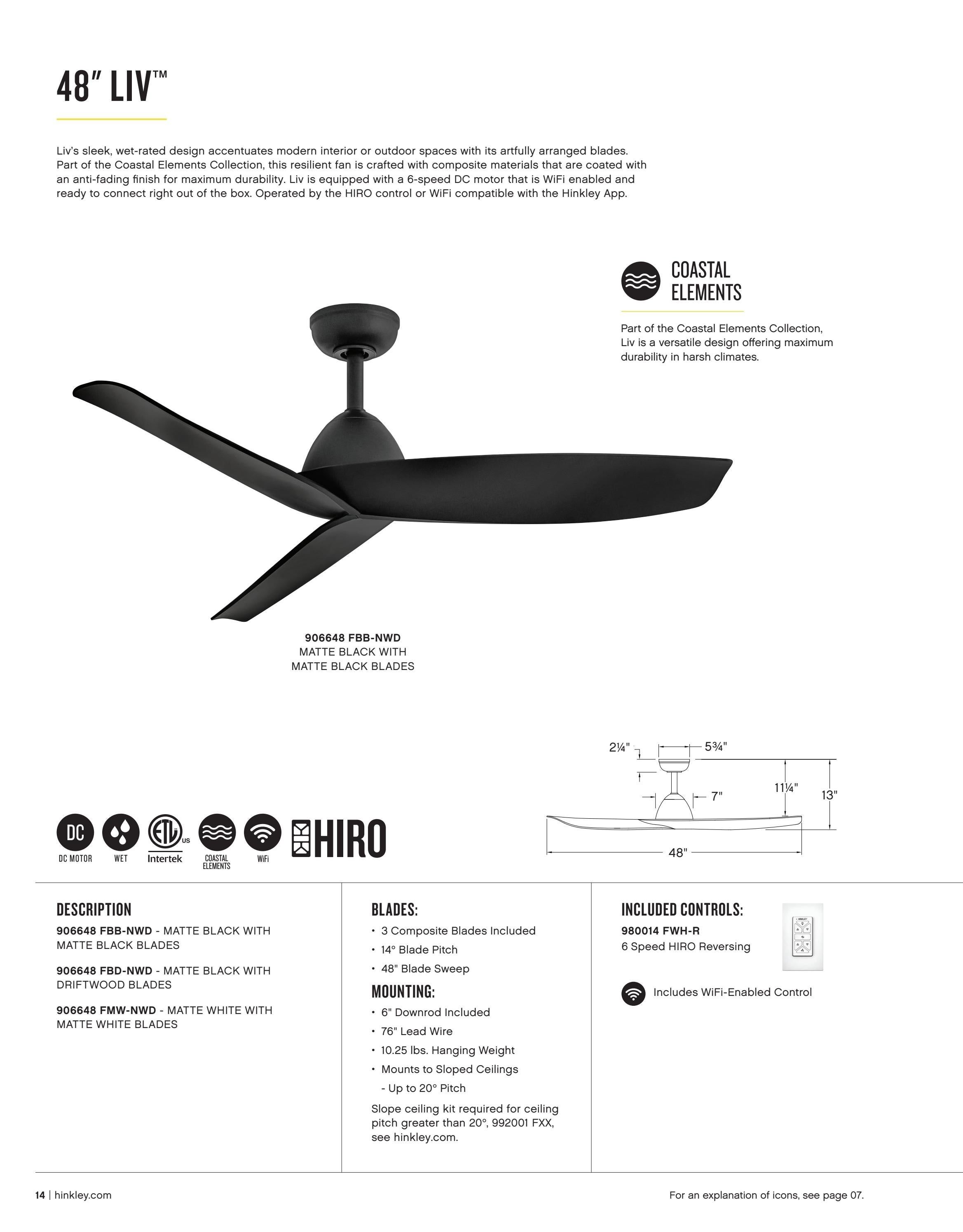Hinkley Fan Catalog Weekly Ad January 1 - December 31, 2026