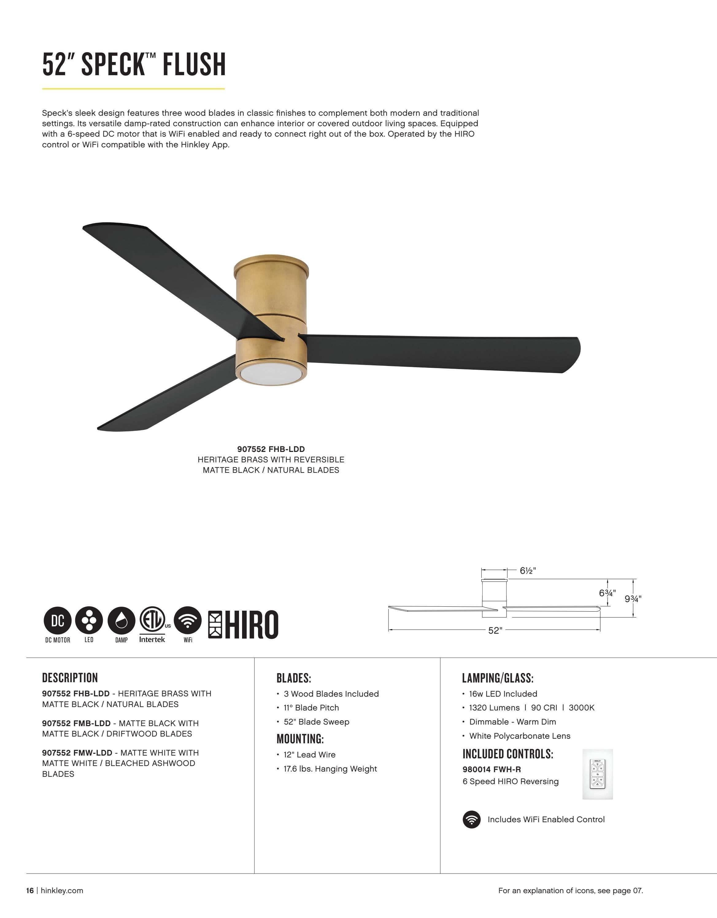 Hinkley Fan Catalog Weekly Ad January 1 - December 31, 2026