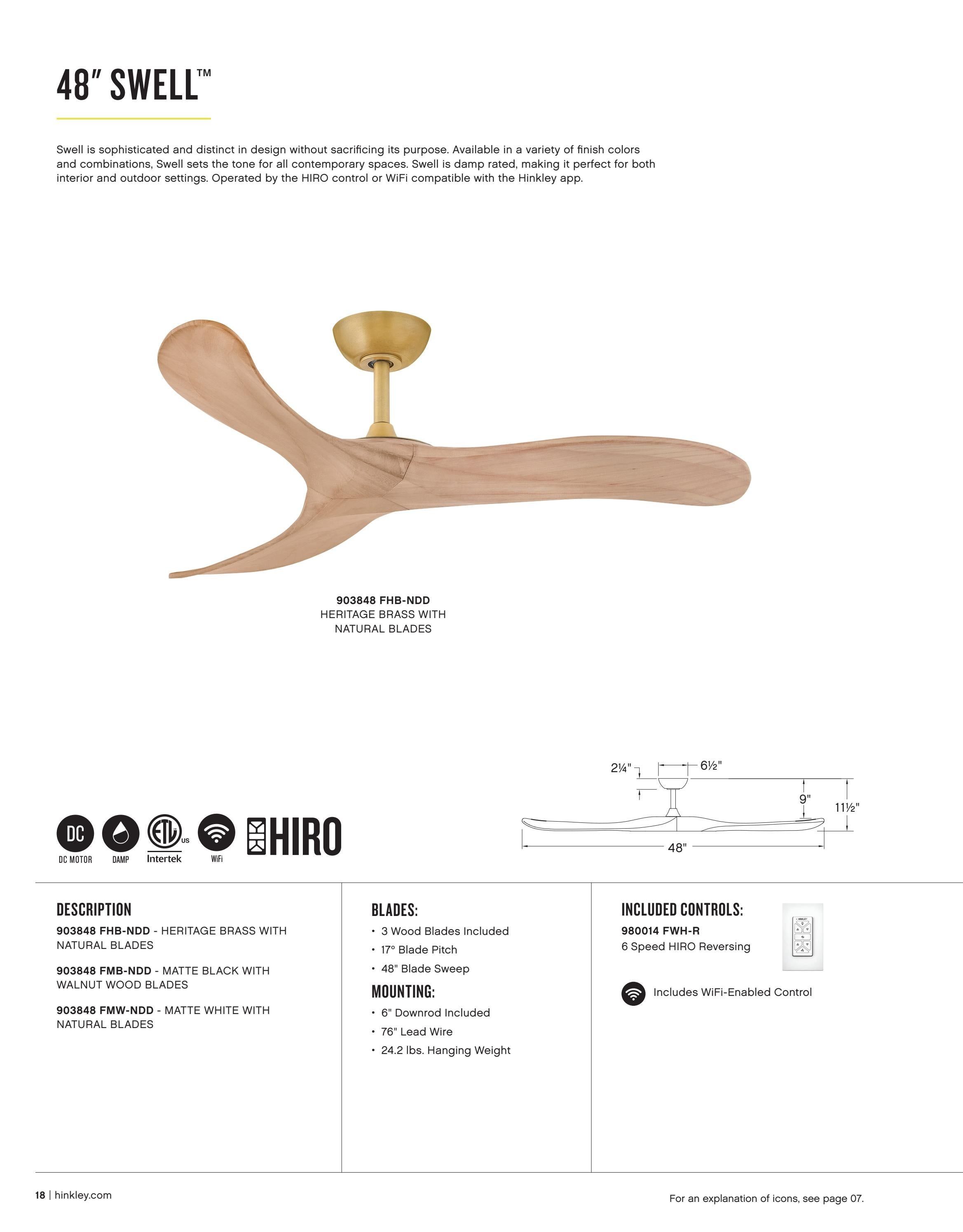 Hinkley Fan Catalog Weekly Ad January 1 - December 31, 2026
