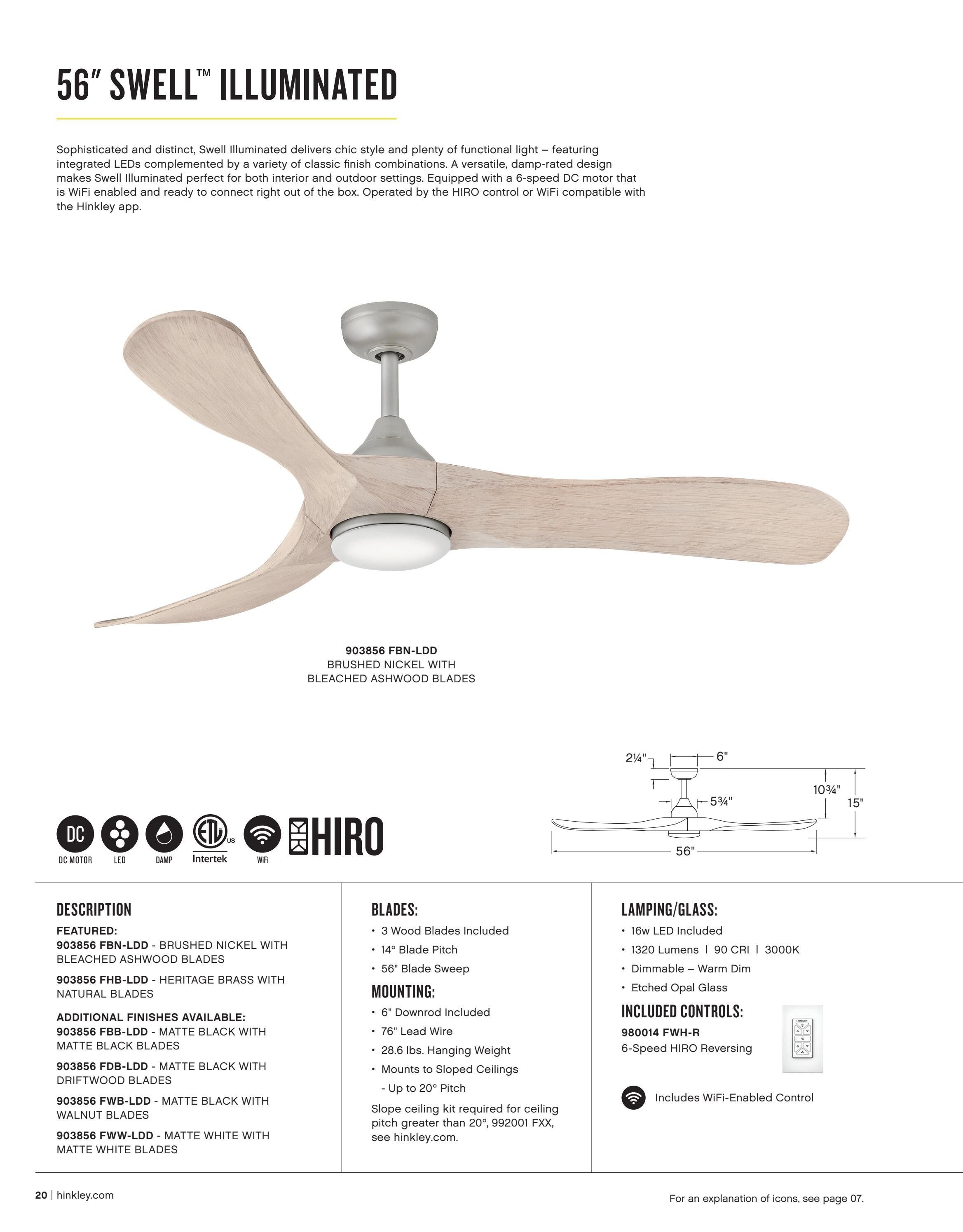 Hinkley Fan Catalog Weekly Ad January 1 - December 31, 2026
