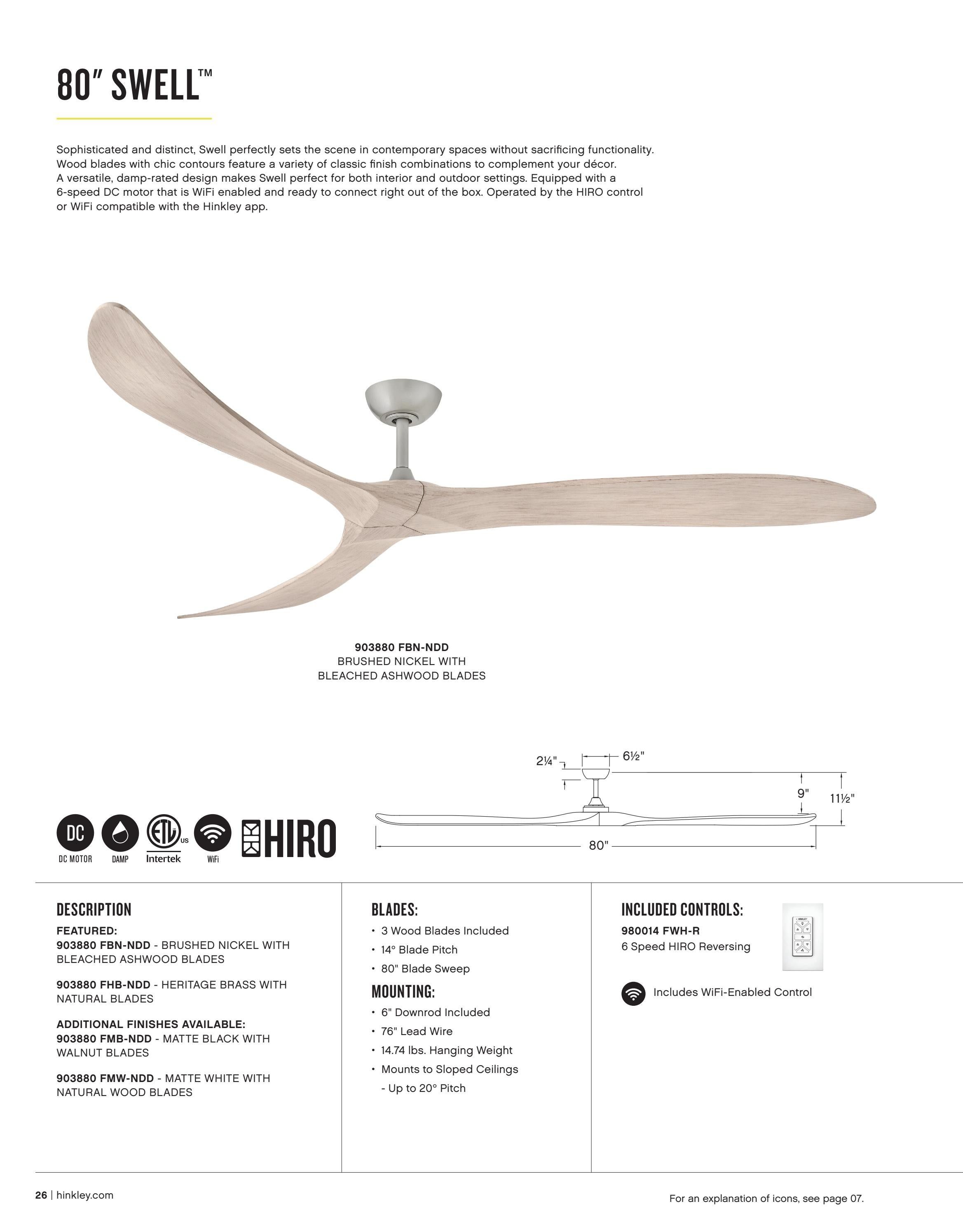 Hinkley Fan Catalog Weekly Ad January 1 - December 31, 2026