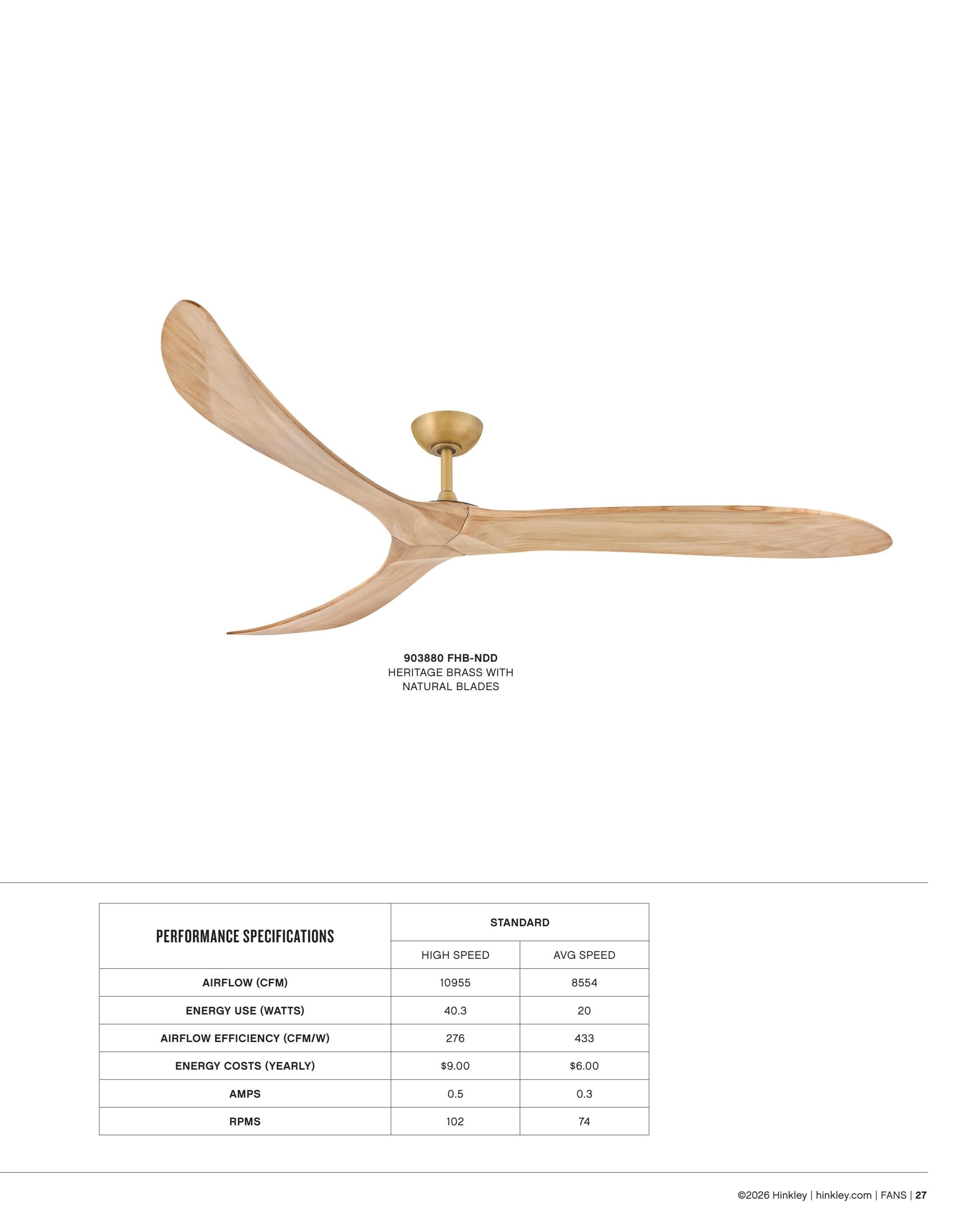 Hinkley Fan Catalog Weekly Ad January 1 - December 31, 2026