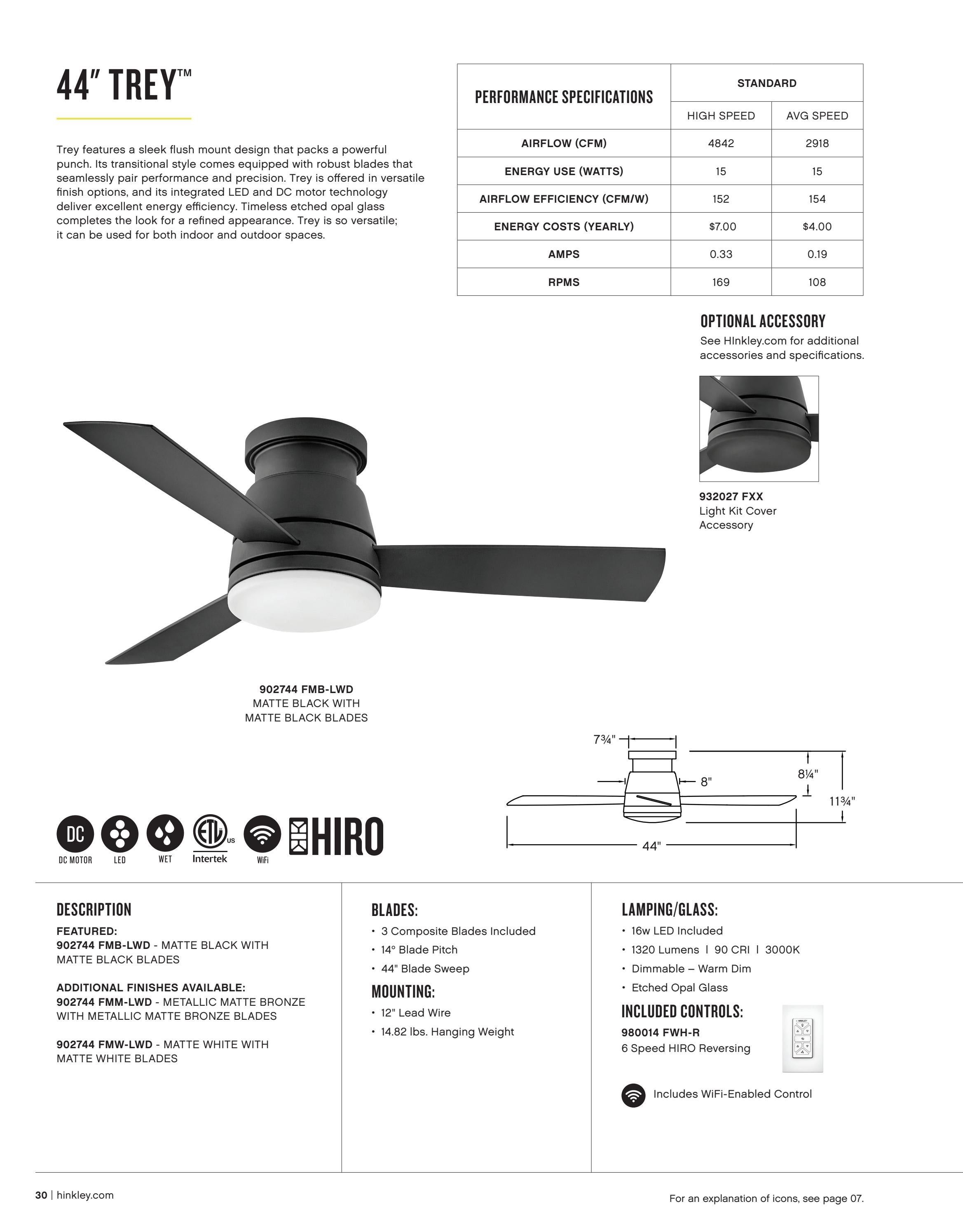 Hinkley Fan Catalog Weekly Ad January 1 - December 31, 2026
