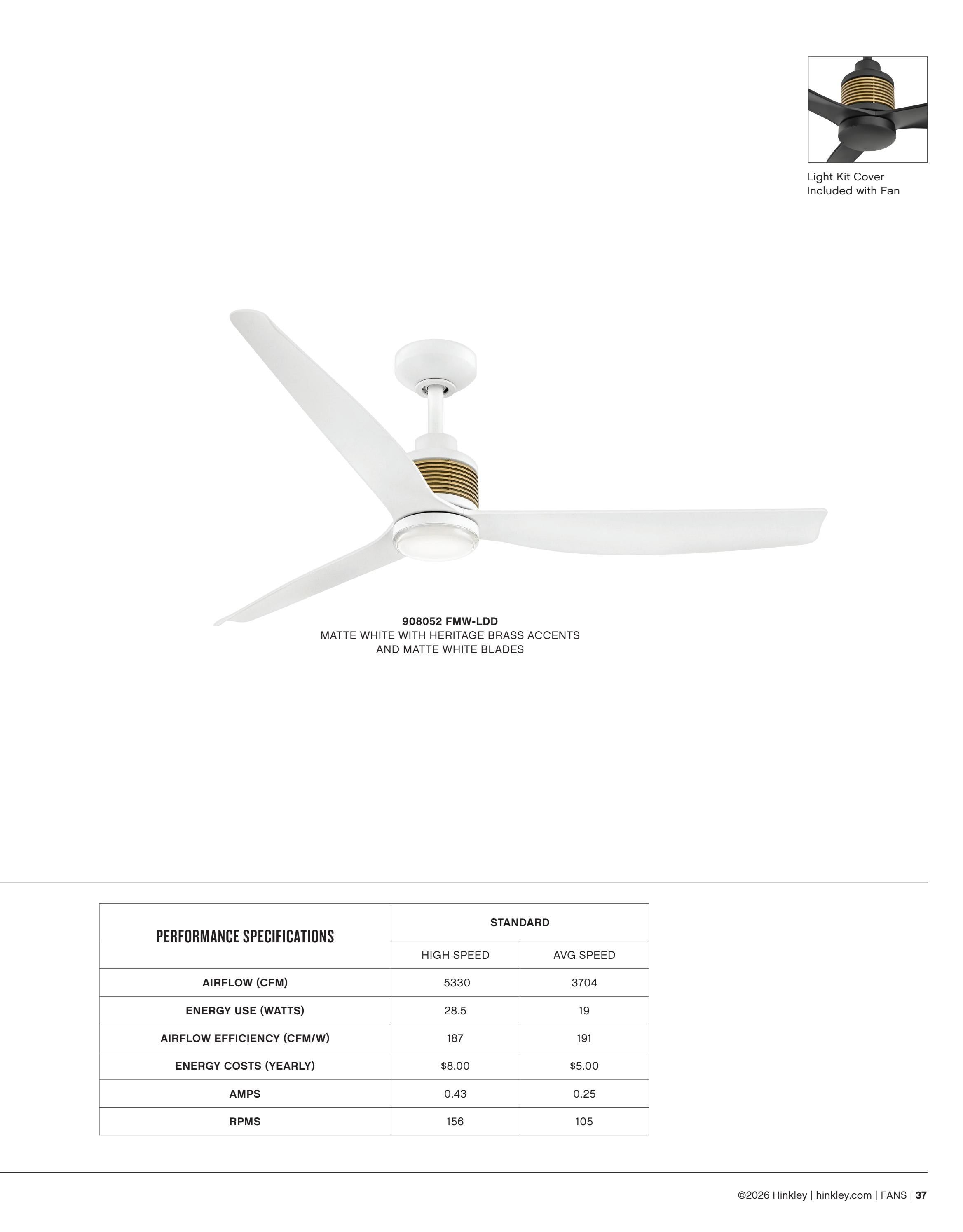 Hinkley Fan Catalog Weekly Ad January 1 - December 31, 2026