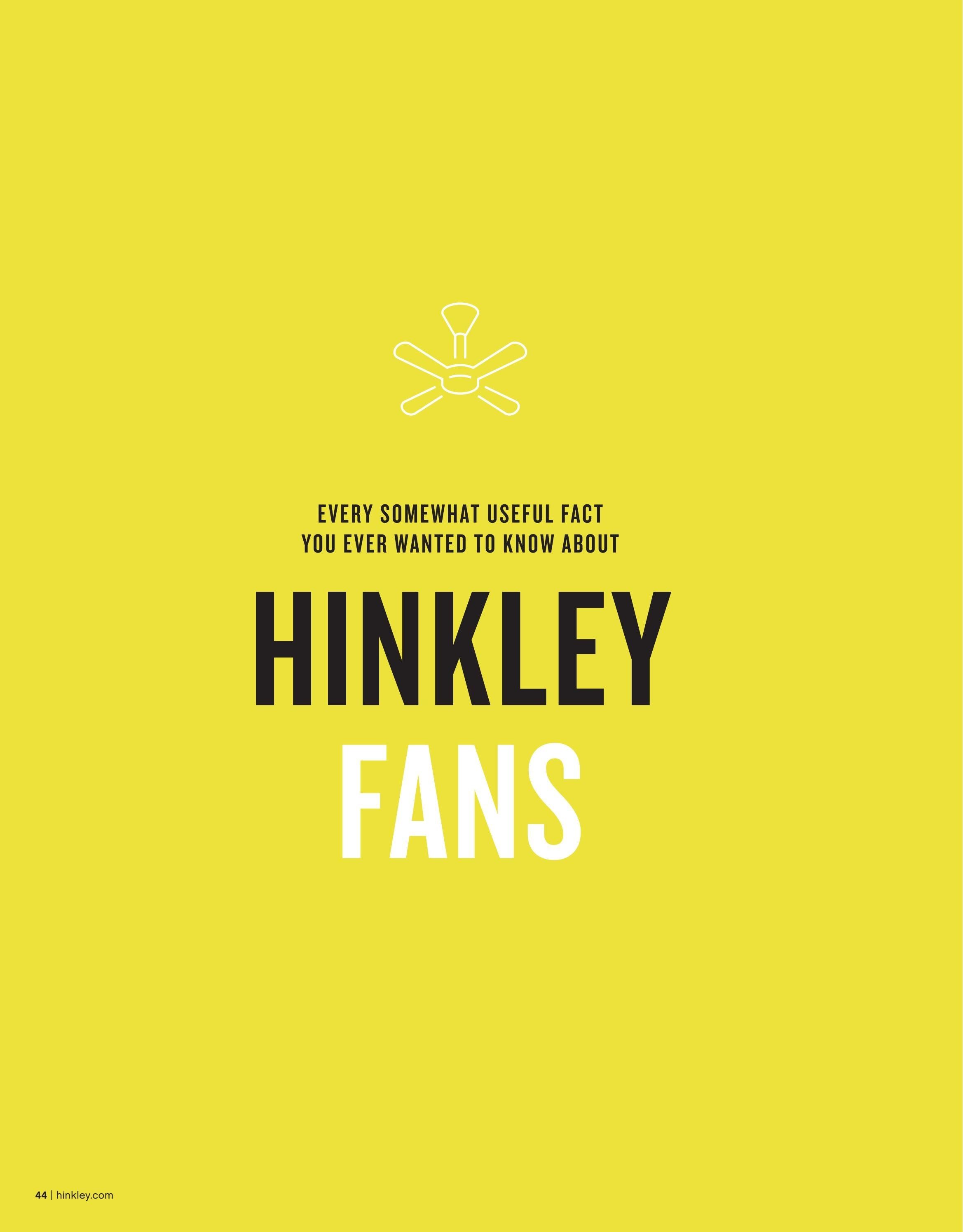 Hinkley Fan Catalog Weekly Ad January 1 - December 31, 2026
