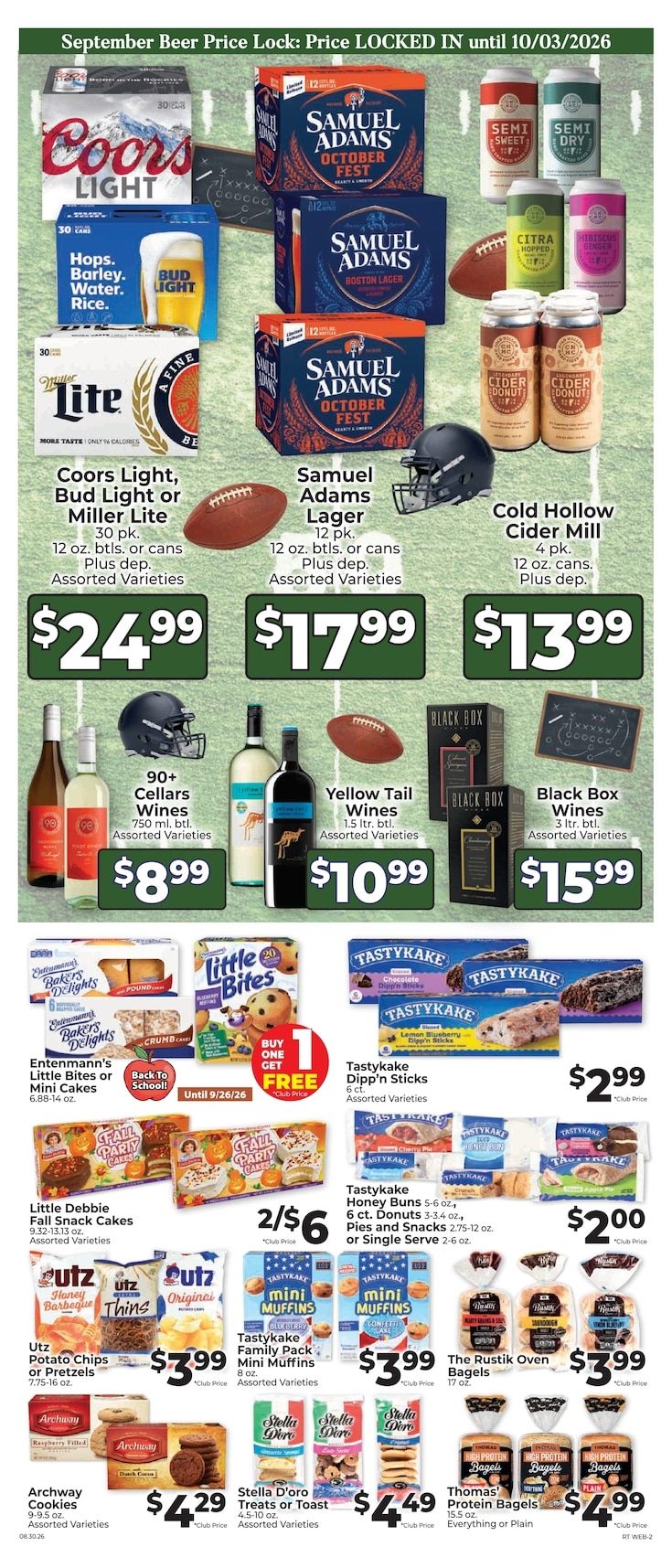 Grand Union (Rutland, VT) Weekly Ad August 30 - September 5, 2026