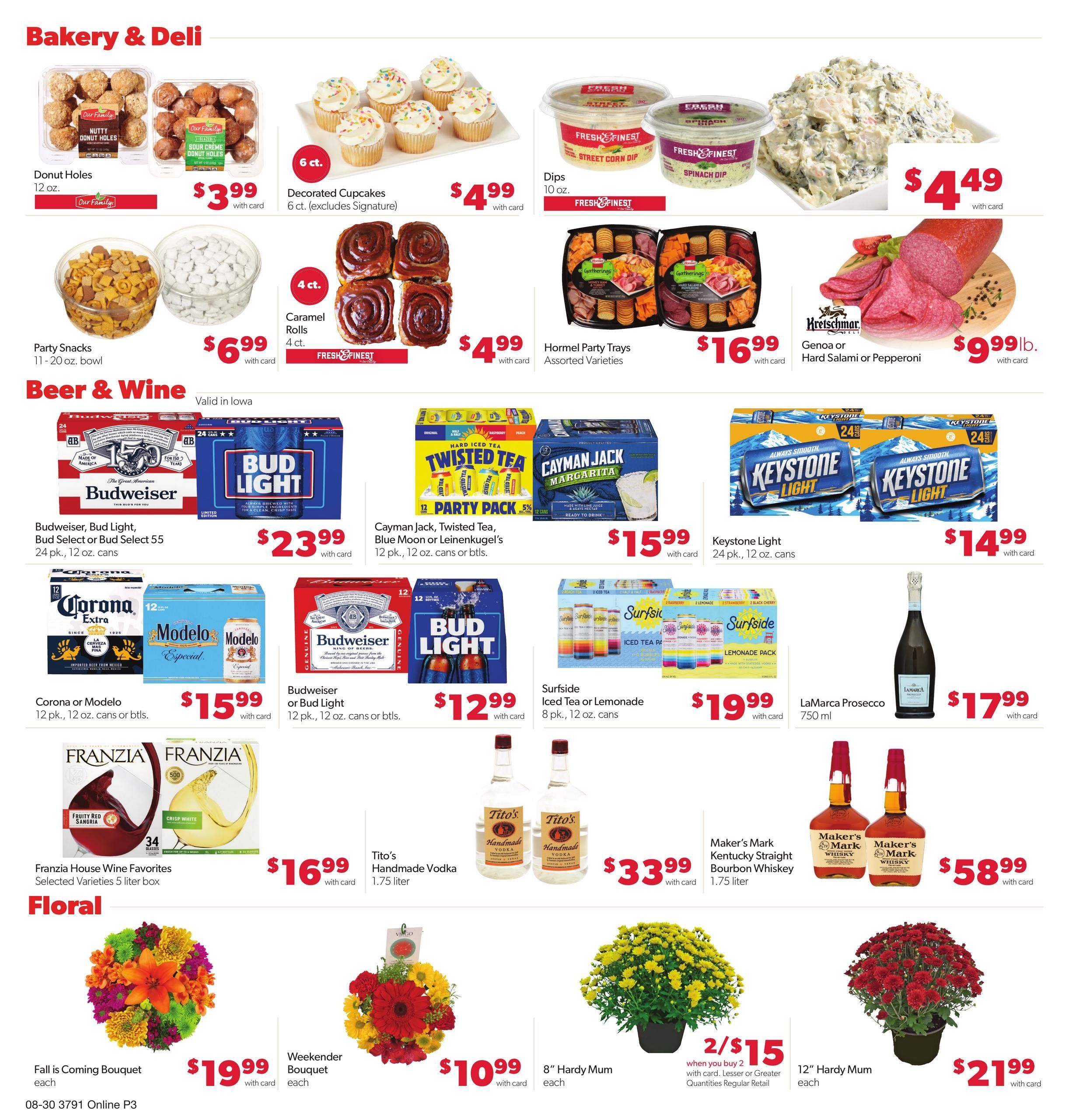 Family Fare (Council Bluffs Area, IA) Weekly Ad August 30 - September 5, 2026