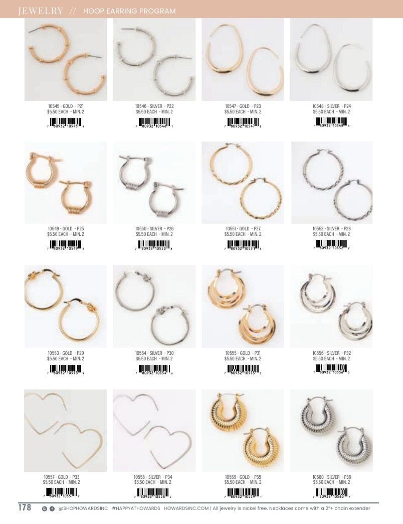 Howard's Fall and Winter Jewelry Catalog Weekly Ad January 1 - December 31, 2026