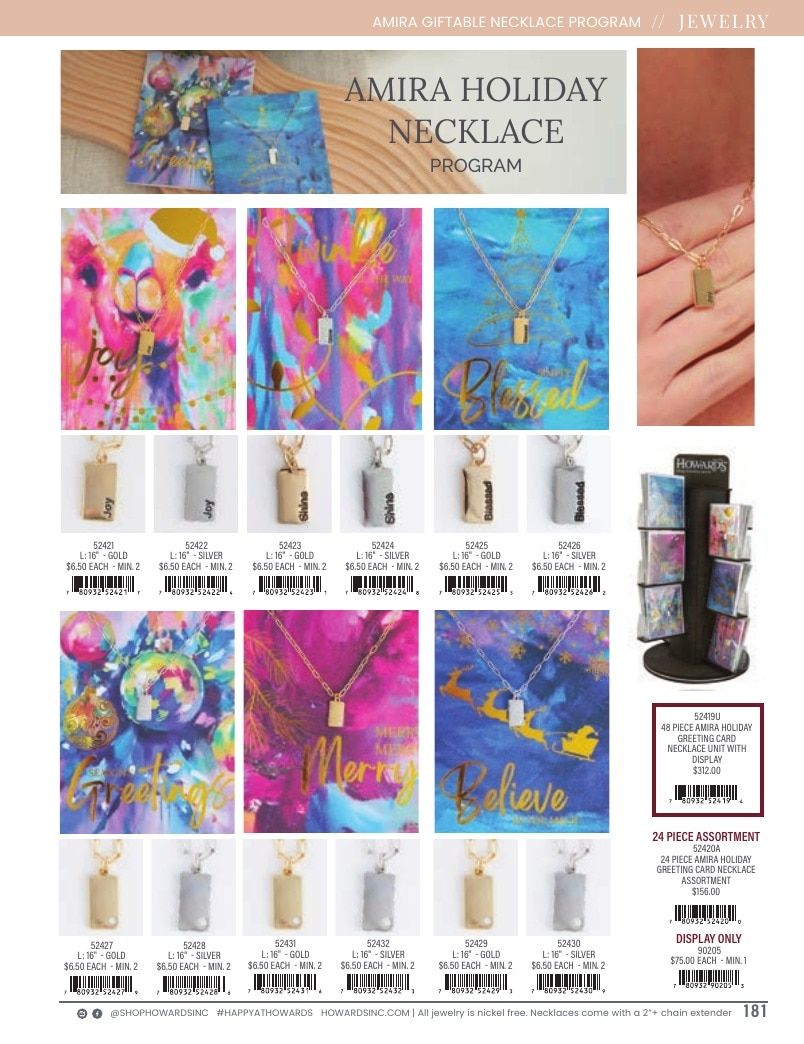 Howard's Fall and Winter Jewelry Catalog Weekly Ad January 1 - December 31, 2026