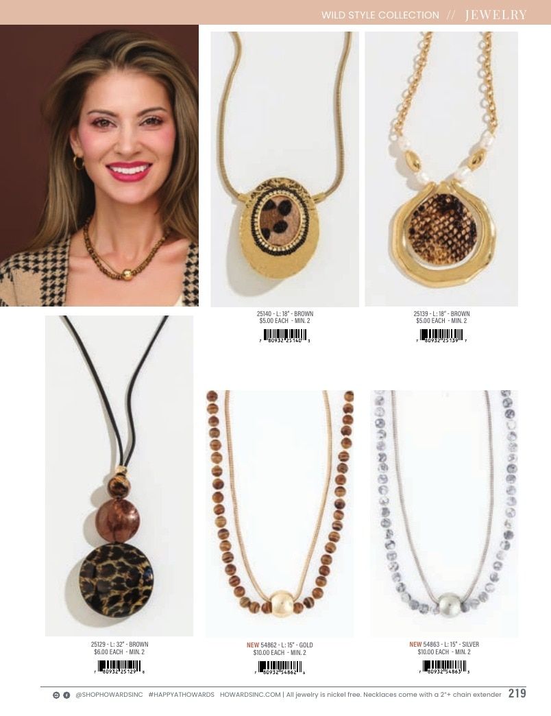 Howard's Fall and Winter Jewelry Catalog Weekly Ad January 1 - December 31, 2026