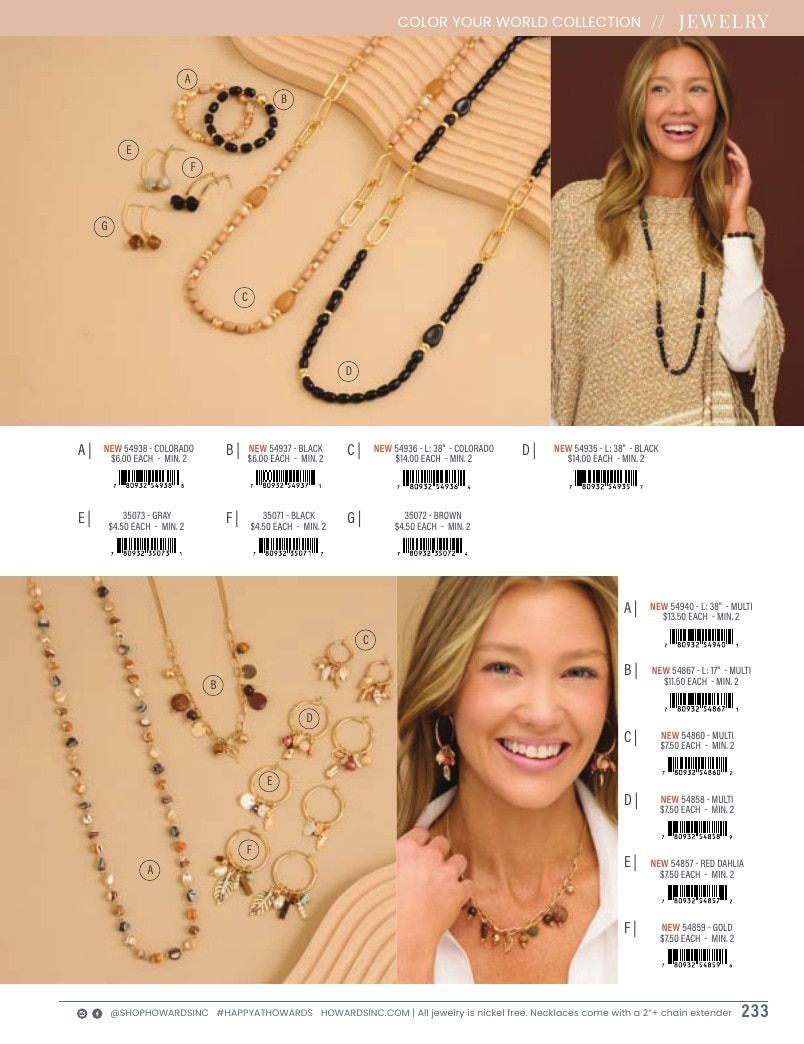 Howard's Fall and Winter Jewelry Catalog Weekly Ad January 1 - December 31, 2026