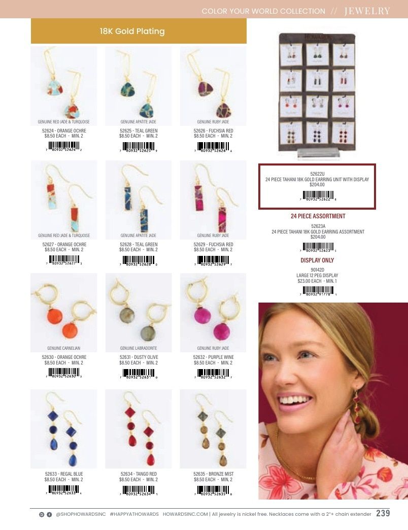 Howard's Fall and Winter Jewelry Catalog Weekly Ad January 1 - December 31, 2026