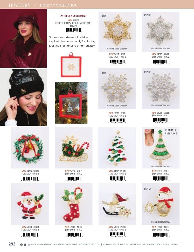 Howard's Fall and Winter Jewelry Catalog Weekly Ad January 1 - December 31, 2026