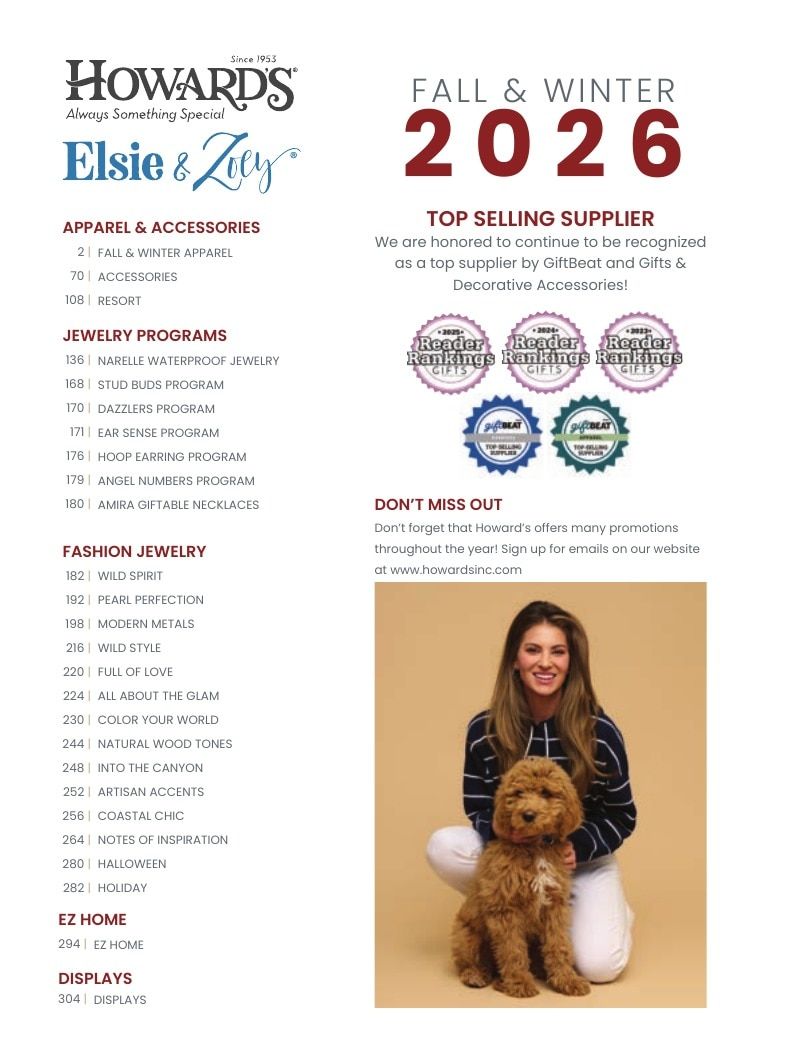 Howard's Fall and Winter Jewelry Catalog Weekly Ad January 1 - December 31, 2026