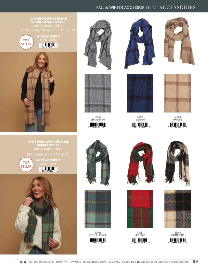 Howard's Fall and Winter Jewelry Catalog Weekly Ad January 1 - December 31, 2026