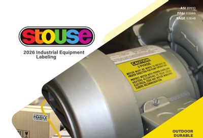 Stouse Industrial Labeling Catalog Weekly Ad January 1 - December 31, 2026