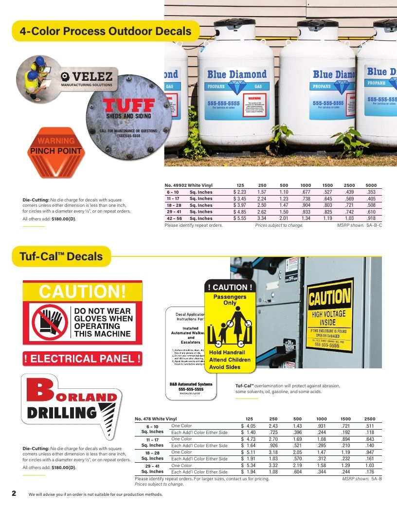 Stouse Industrial Labeling Catalog Weekly Ad January 1 - December 31, 2026