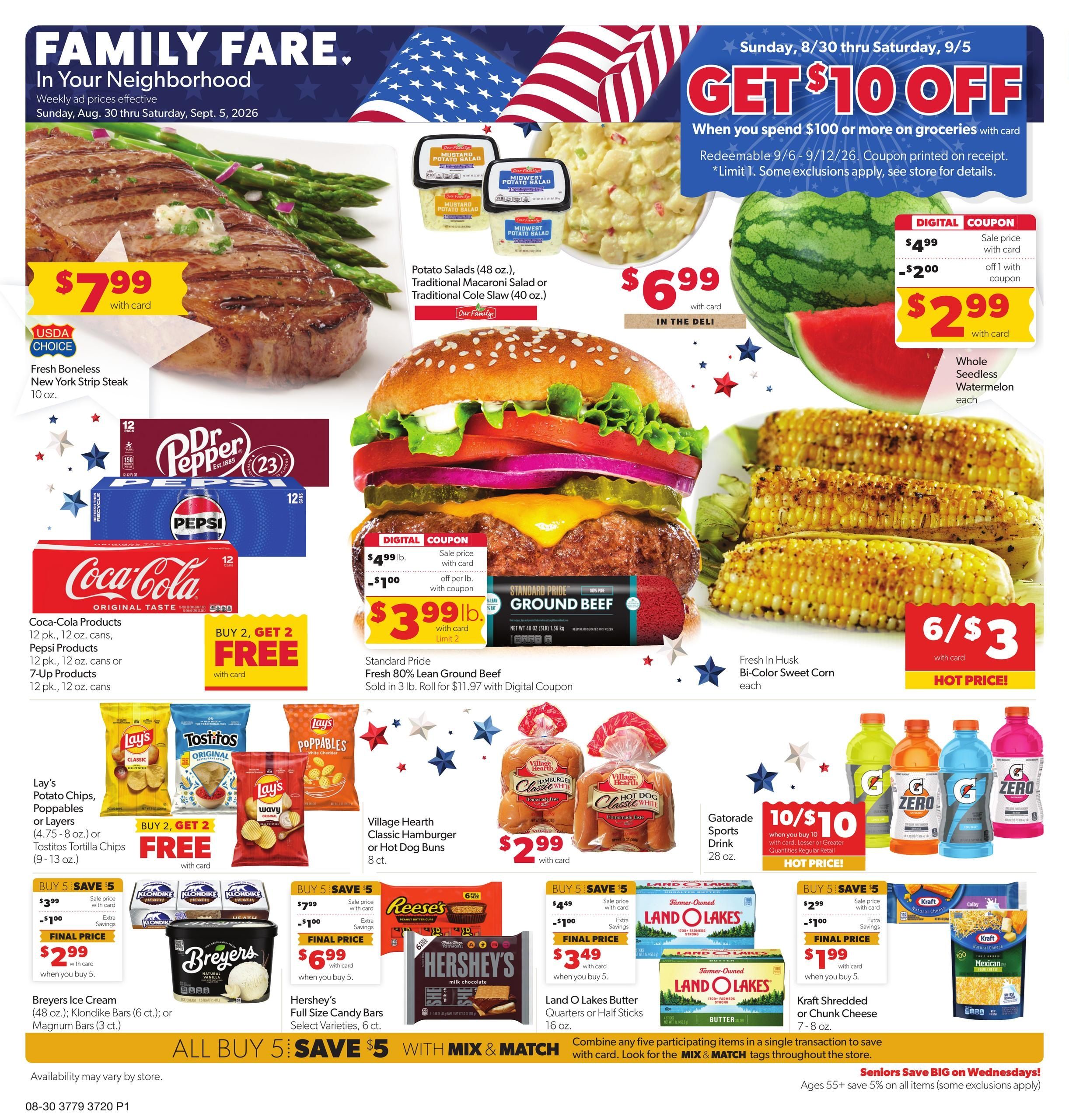 Family Fare (Kearney-Lincoln Area, NE) Weekly Ad August 30 - September 5, 2026