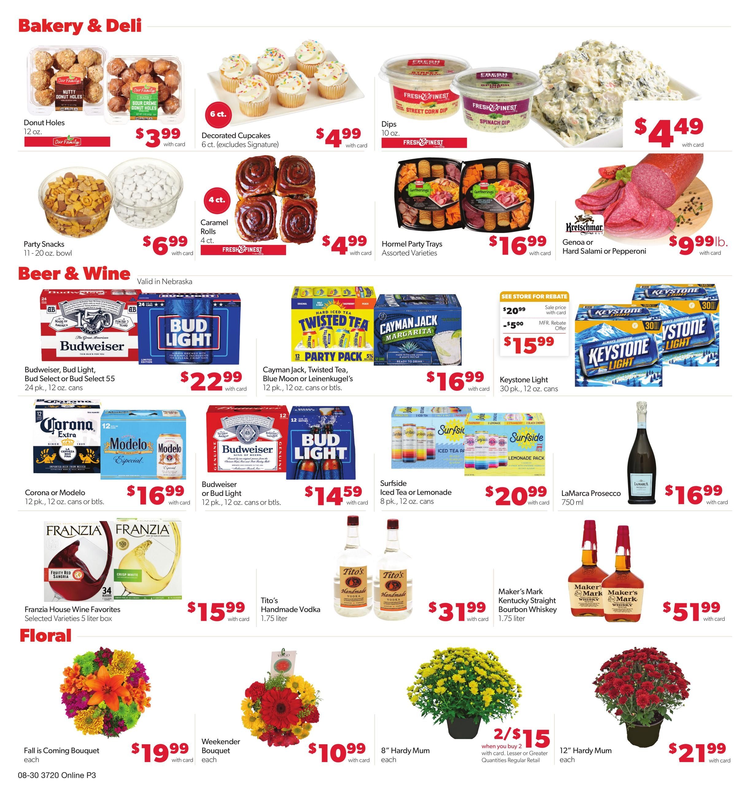 Family Fare (Kearney-Lincoln Area, NE) Weekly Ad August 30 - September 5, 2026