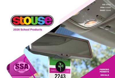 Stouse School Products Catalog Weekly Ad January 1 - December 31, 2026