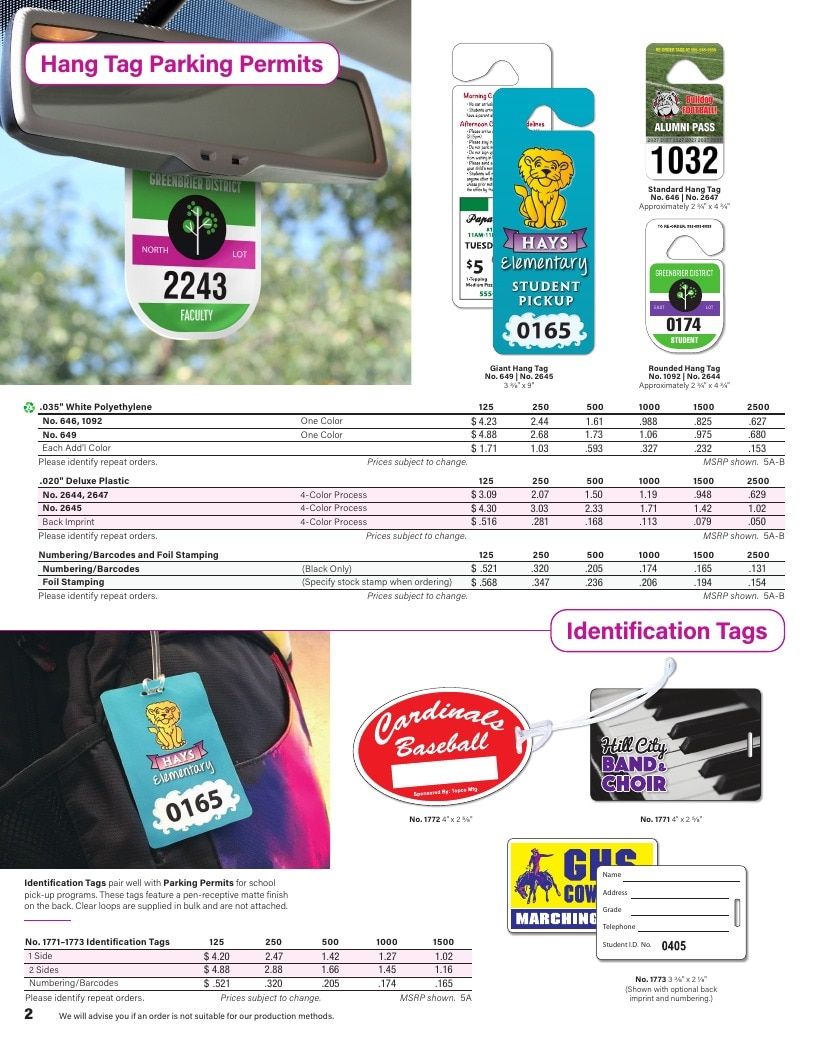 Stouse School Products Catalog Weekly Ad January 1 - December 31, 2026