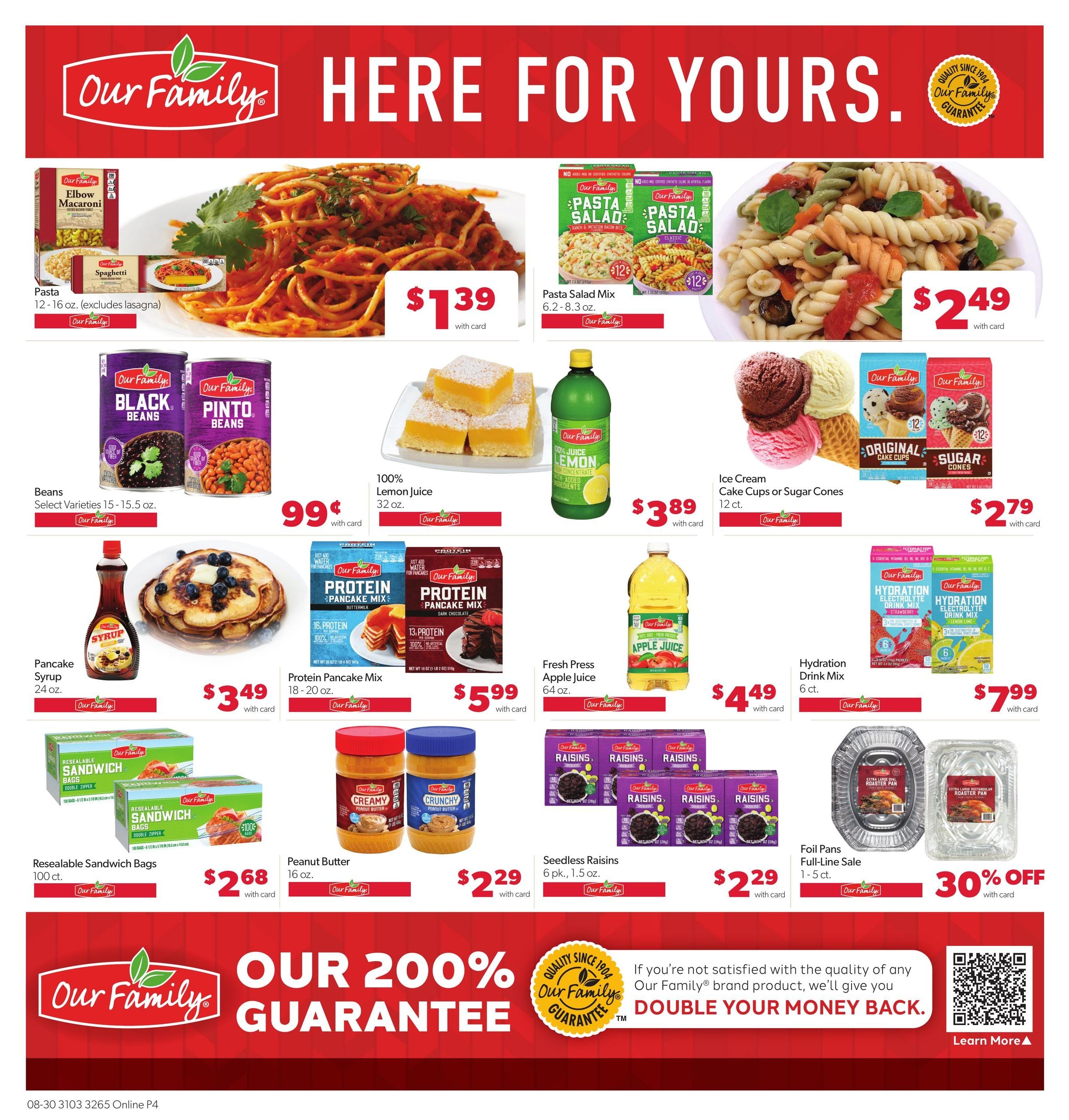 Family Fare (Black Hawk Area, SD) Weekly Ad August 30 - September 5, 2026