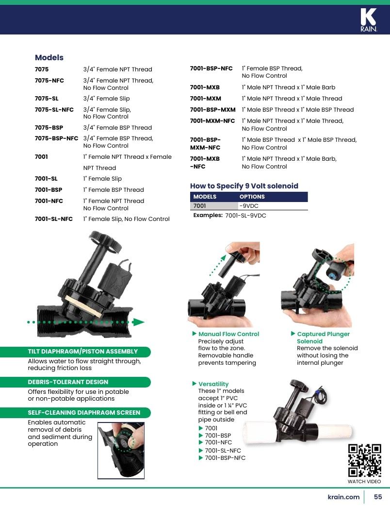 K-Rain Irrigation Products Catalog Weekly Ad January 1 - December 31, 2026